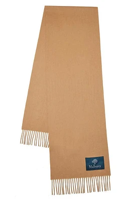 Mulberry Merino Lambswool Scarf in Teak at Nordstrom