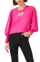 Chaus Cozy Balloon Sleeve Sweater at Nordstrom,