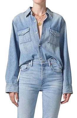 Citizens of Humanity Baby Shay Denim Shirt Curran at Nordstrom,