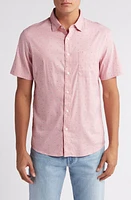 Faherty Movement Print Short Sleeve Shirt at Nordstrom,