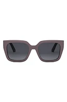 DIOR 30Montaigne S8U 54mm Square Sunglasses in Grey/Other /Gradient Smoke at Nordstrom