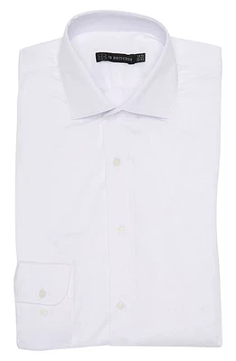 JB Britches Yarn-Dyed Solid Dress Shirt at Nordstrom