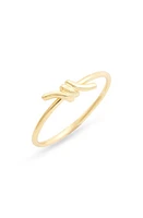 Argento Vivo Sterling Silver Barbed Wire Ring Gold at Nordstrom,