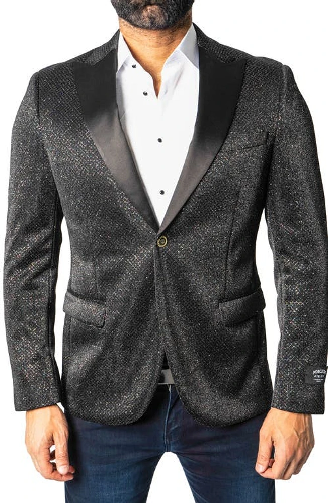 Maceoo Peak Toniz Black Sport Coat at Nordstrom,