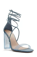 ALDO Onardonia Ankle Wrap Sandal Medium Blue at Nordstrom,