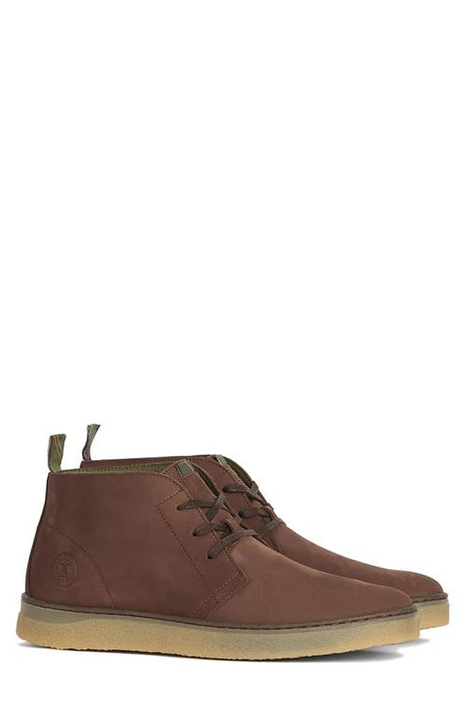 Barbour Reverb Chukka Boot in Choco at Nordstrom, Size 8