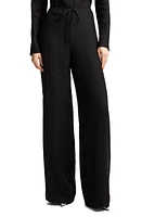 Theory Hemp Drawstring Pants in Black at Nordstrom, Size Petite