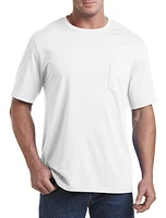 Harbor Bay by DXL Moisture-Wicking Pocket T-Shirt at Nordstrom,