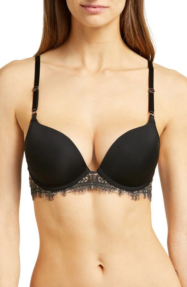 Skarlett Blue Entice Lace Push-Up Bra at Nordstrom,