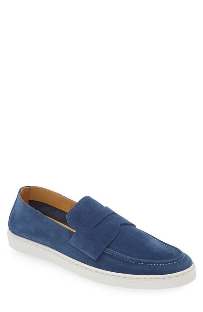 G Brown Ernie Loafer Sneaker Blue at Nordstrom,