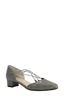 J. Reneé Pump Pewter Glitter Fabric at Nordstrom,