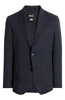 BOSS Hanry Circ Sport Coat Dark Blue at Nordstrom,