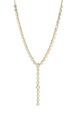 Nadri Cleo Slider Y-Necklace in Gold at Nordstrom