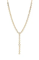 Nadri Cleo Slider Y-Necklace in Gold at Nordstrom