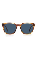 David Beckham Eyewear 52mm Sunglasses in Brown Horn at Nordstrom