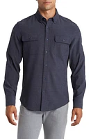 Mizzen+Main City Trim Fit Stretch Flannel Button-Down Shirt at Nordstrom