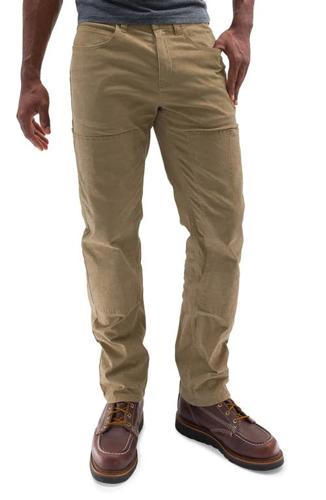 Devil-Dog Dungarees Stretch Cotton Carpenter Pants Rugged Tan at Nordstrom, 34 X