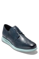 Cole Haan OriginalGrand Wingtip Derby in Blue Wing Teal/Cloud Blue at Nordstrom, Size 11.5