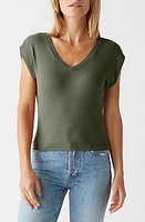 Michael Stars Tati Power Shoulder Rib Top at Nordstrom,