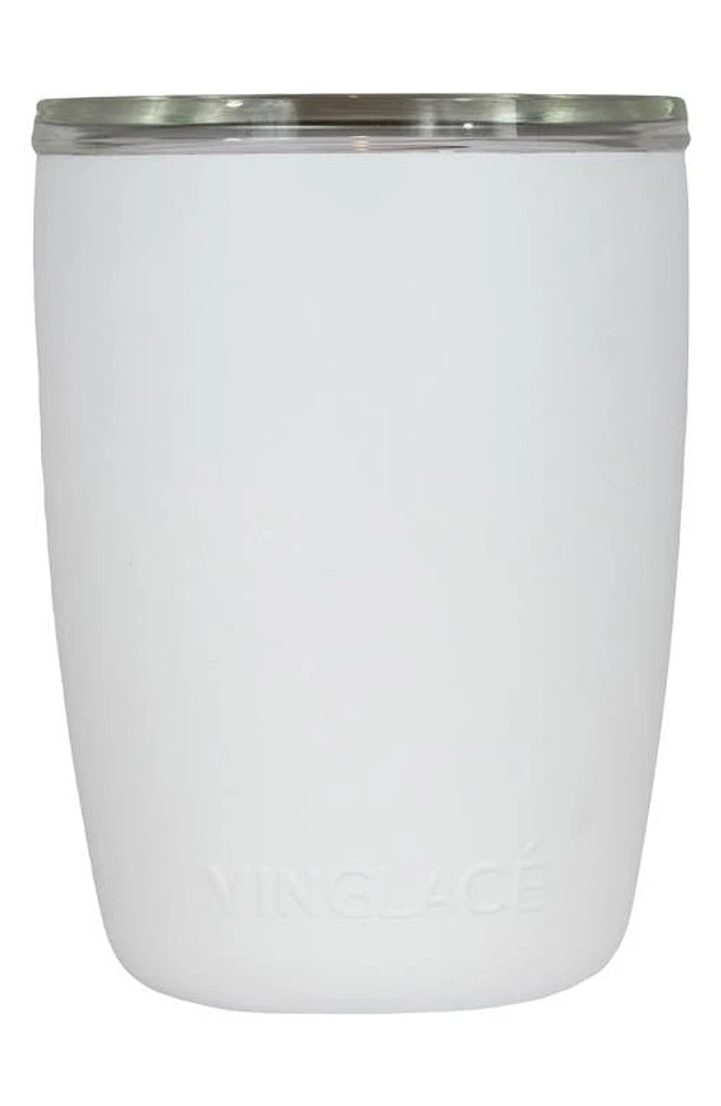 Vinglacé Glass Lined Stainless Steel Everyday Glass in White at Nordstrom