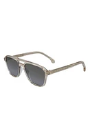 Paul Smith Alder 55mm Aviator Sunglasses in Tobacco Crystal at Nordstrom