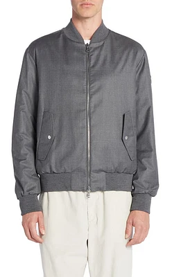 Moncler Aver Down Reversible Jacket Graphite Gray at Nordstrom,