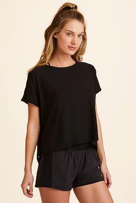 ALALA Breakers Tee Black at Nordstrom,