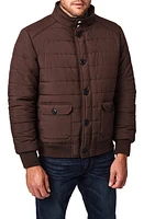 Bernardo Intercept Water Resistant Puffer Jacket Chocolate at Nordstrom,