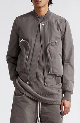 Rick Owens Bahaus Bomber Flight Jacket Dust at Nordstrom, Us