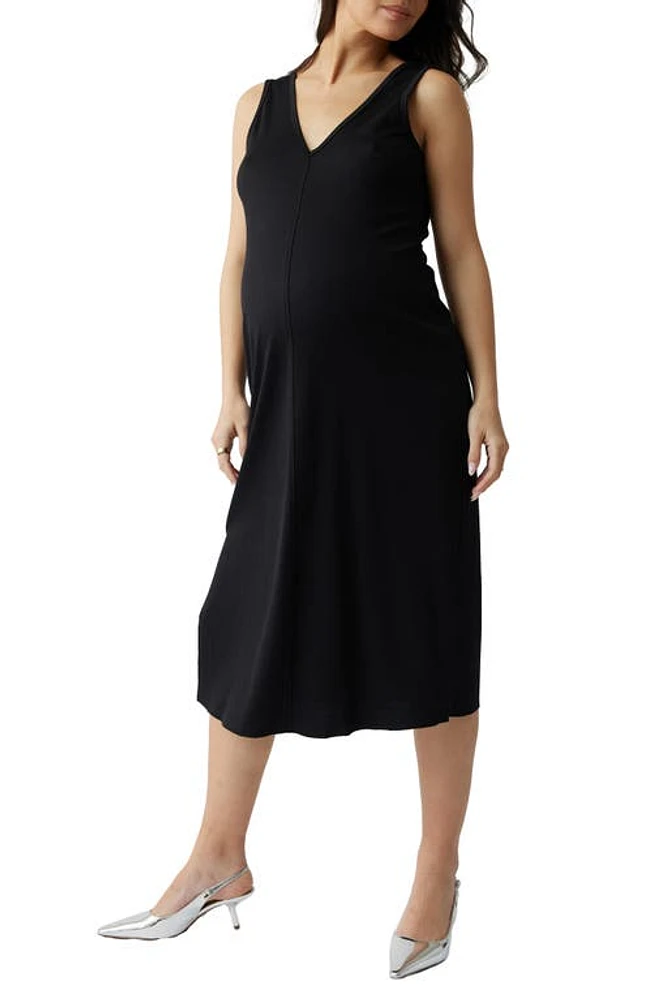 Ingrid & Isabel Everywhere Midi Column Maternity Dress at Nordstrom,