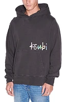 Ksubi Kulture Kash Cotton Graphic Hoodie in Black at Nordstrom, Size Large