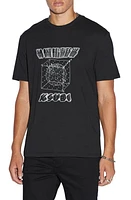 Ksubi Holograph Kash Graphic T-Shirt Black at Nordstrom,