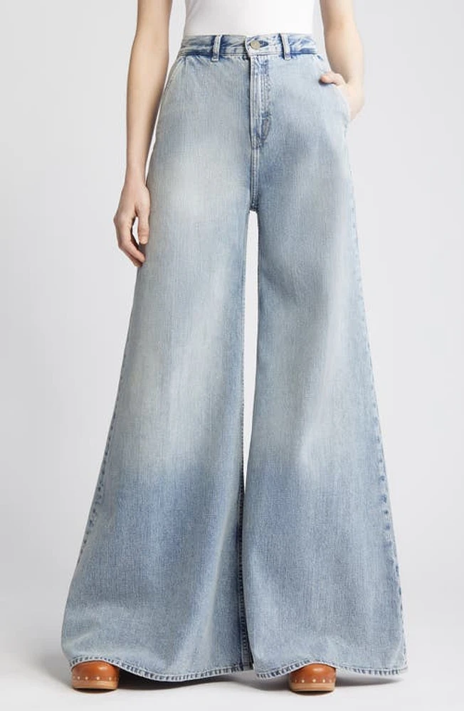 FRAME The Extra Wide Leg Jeans Seraphina at Nordstrom,