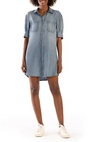 KUT from the Kloth Sylvia Denim Shirtdress in Medium Wash at Nordstrom, Size X-Small Regular