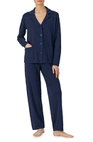 Lauren Ralph Long Sleeve Cotton & Cashmere Knit Pajamas at Nordstrom,