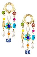 Ettika Beaded Drop Earrings in Gold at Nordstrom