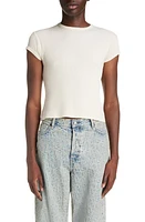 Acne Studios Waffle Knit Cotton T-Shirt at Nordstrom,