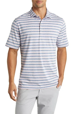 johnnie-O Crew Stripe PREP-FORMANCE Polo at Nordstrom,