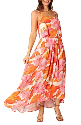 Petal & Pup Lulu Floral Two-Piece High-Low Dress Pink at Nordstrom,