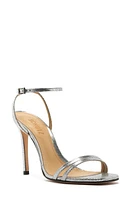 Schutz Altina Ankle Strap Sandal Prata at Nordstrom,