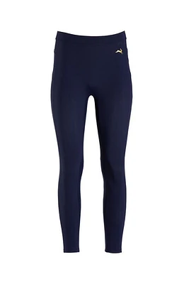 Tracksmith Women's Lane Five Crop Leggings Navy at Nordstrom,