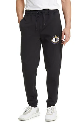 BOSS x NFL Cotton Blend Joggers Minnesota Vikings Black at Nordstrom,