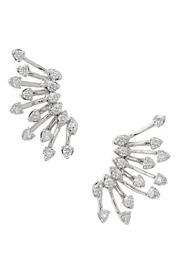 Hueb Luminous Diamond Earrings in White Gold at Nordstrom