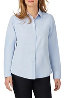 Foxcroft Dianna Non-Iron Cotton Shirt at Nordstrom,