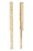 Lana Malibu Front/Back Earrings in Yellow Gold at Nordstrom