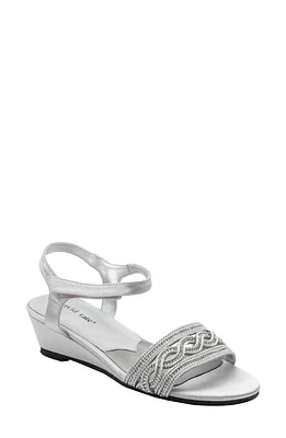 David Tate Indigo Wedge Sandal at Nordstrom,