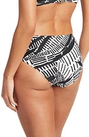 Sea Level Mid Bikini Bottoms Black at Nordstrom, Us