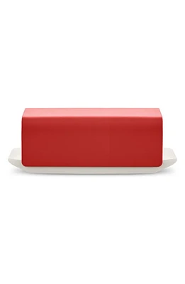 ALESSI Mattina Butter Dish in Red at Nordstrom