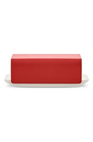 ALESSI Mattina Butter Dish in Red at Nordstrom