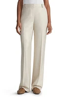 Lafayette 148 New York Gates Twill Straight Leg Trousers Birch Bark Multi at